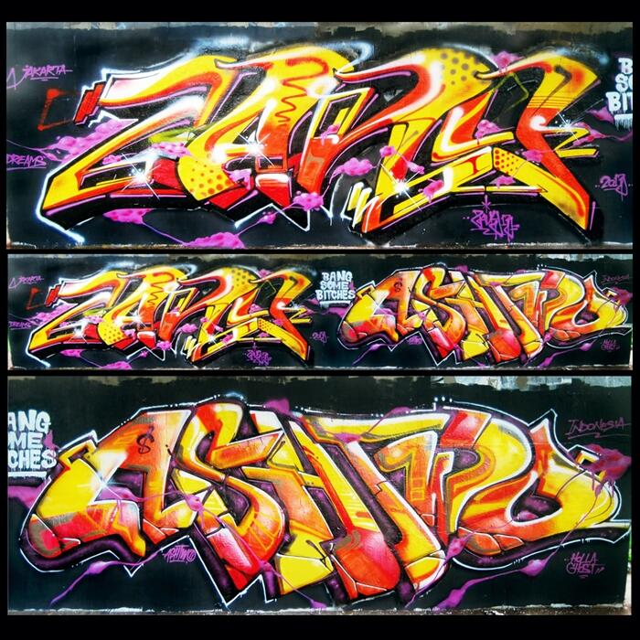 Detail Ashtwo Graffiti 2016 Nomer 4