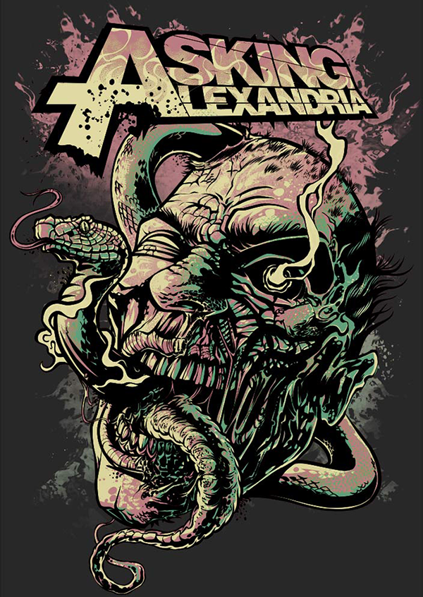 Detail Asking Alexandria Graffiti Nomer 17