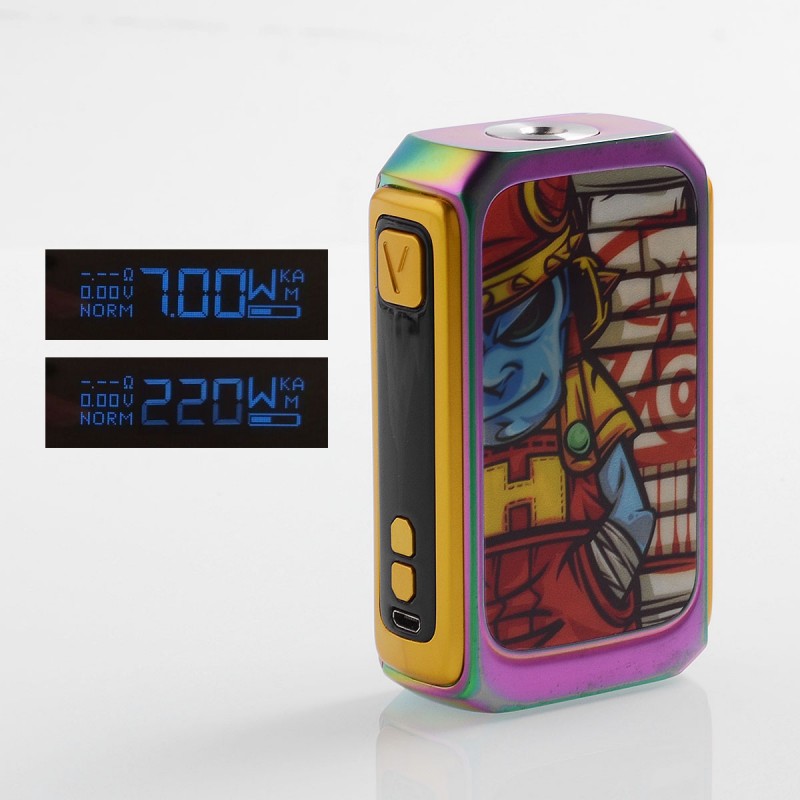 Authentic Vzone Graffiti 220w Tc Box Mod - KibrisPDR