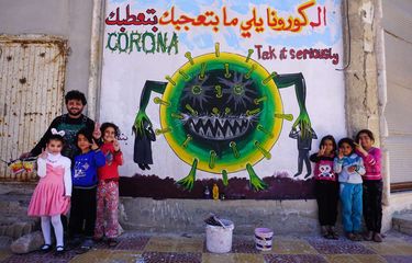 Detail Awal Demo Suriah Graffiti Nomer 14