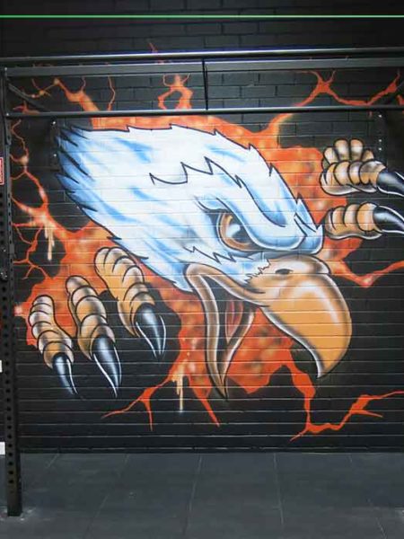 Detail Awesome Mural Graffiti Fitnness Nomer 35