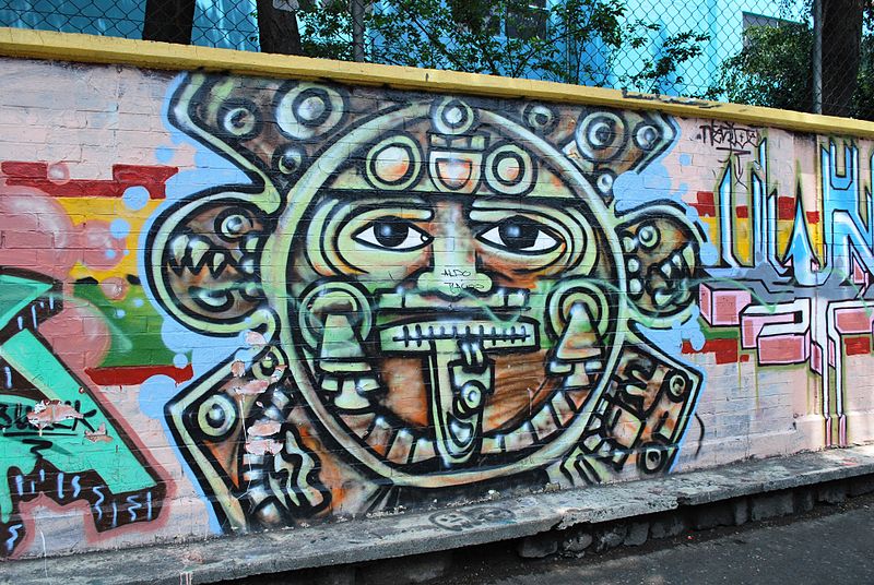 Detail Aztec Graffiti Nomer 36