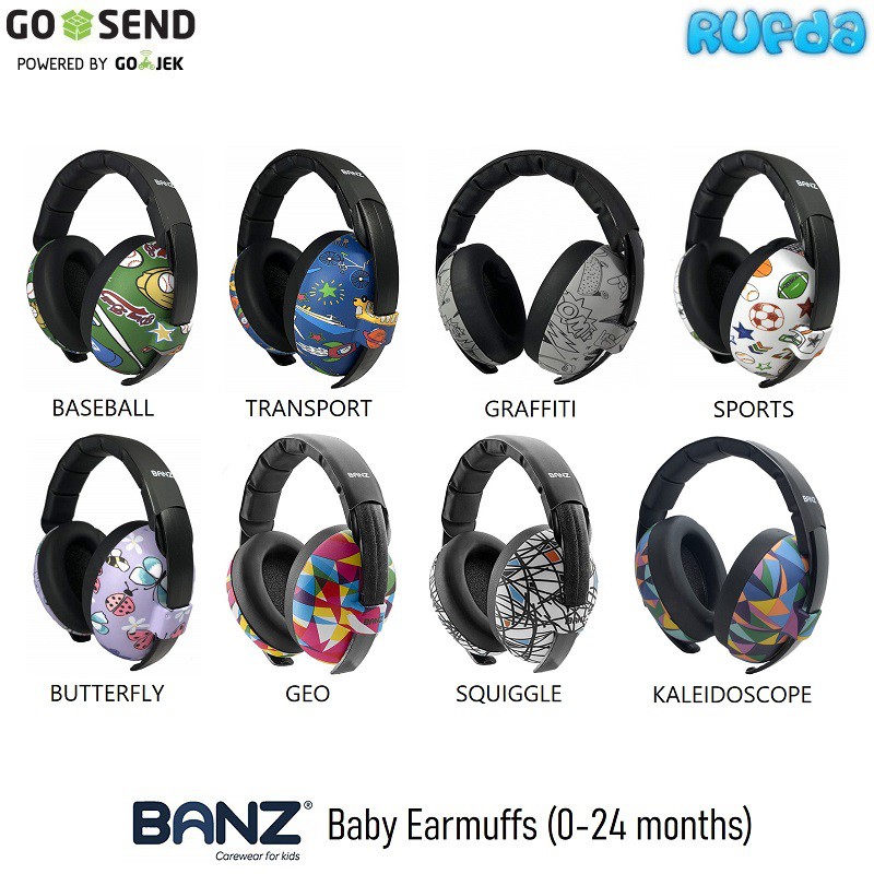 Detail Baby Banz Earmuffs Graffiti Nomer 47