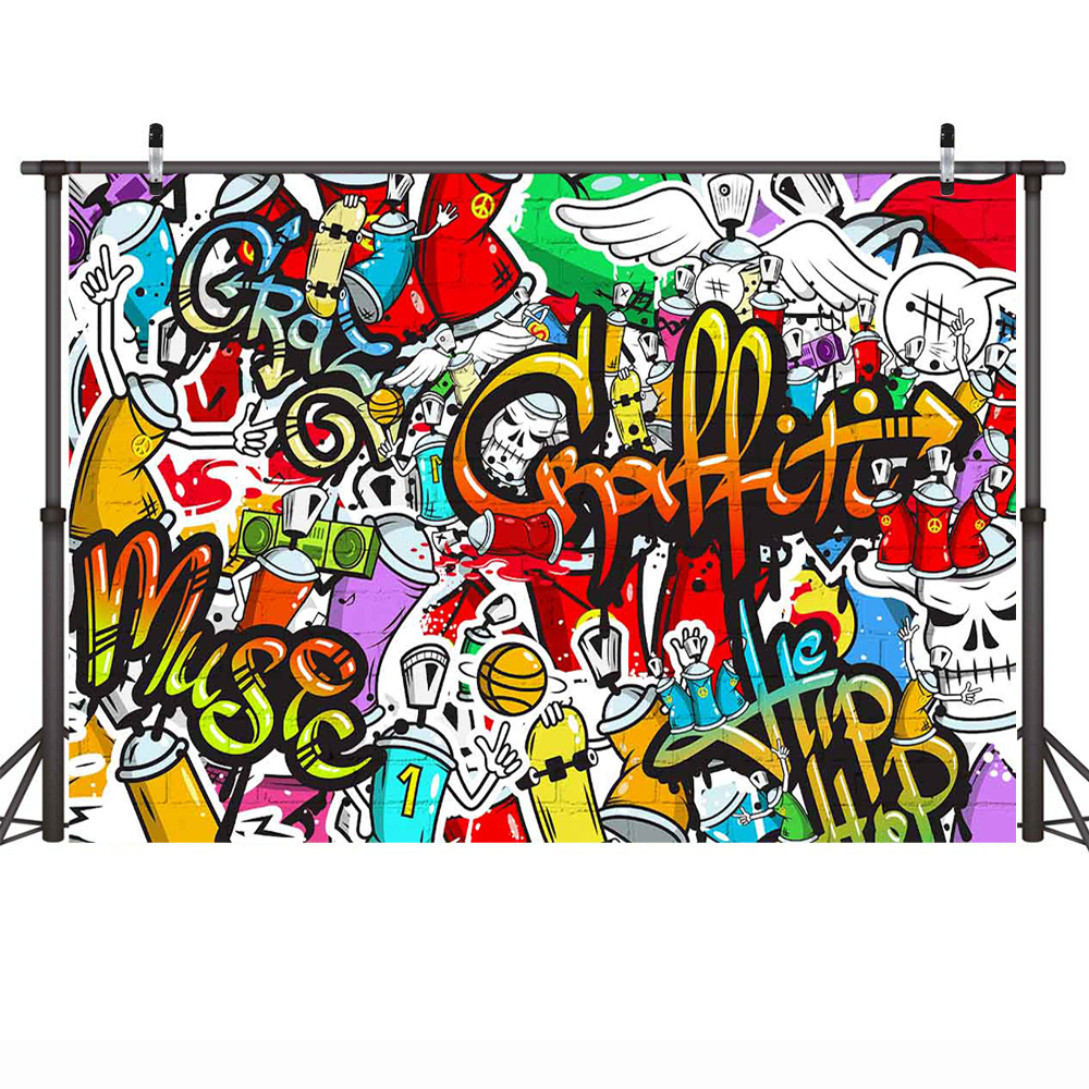 Detail Backdrop Graffiti Klub Kebugaran Nomer 17