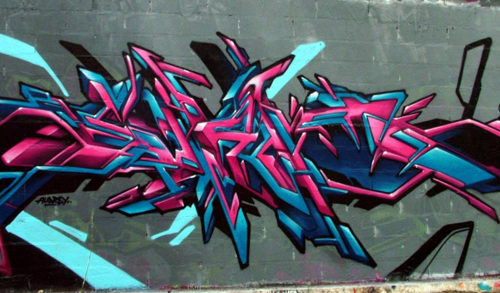 Detail Background 3d Graffiti Hd Nomer 20