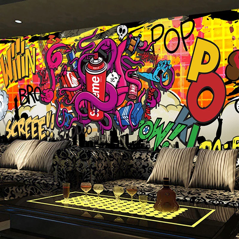 Detail Background Graffiti 3d Nomer 28