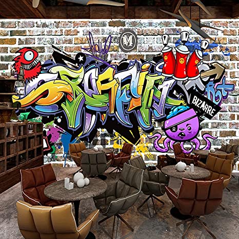 Detail Background Graffiti 3d Nomer 30