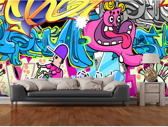 Detail Background Graffiti 3d Nomer 36