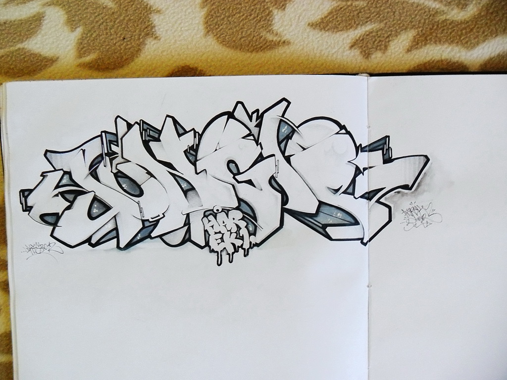 Detail Background Graffiti Di Kertas Nomer 39