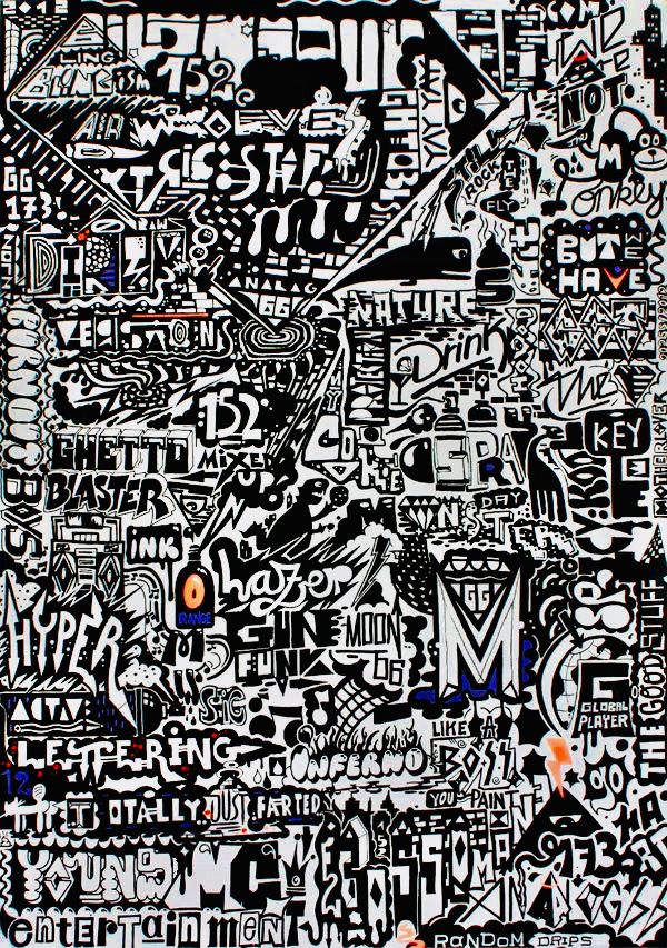 Detail Background Graffiti Hitam Putih Nomer 41