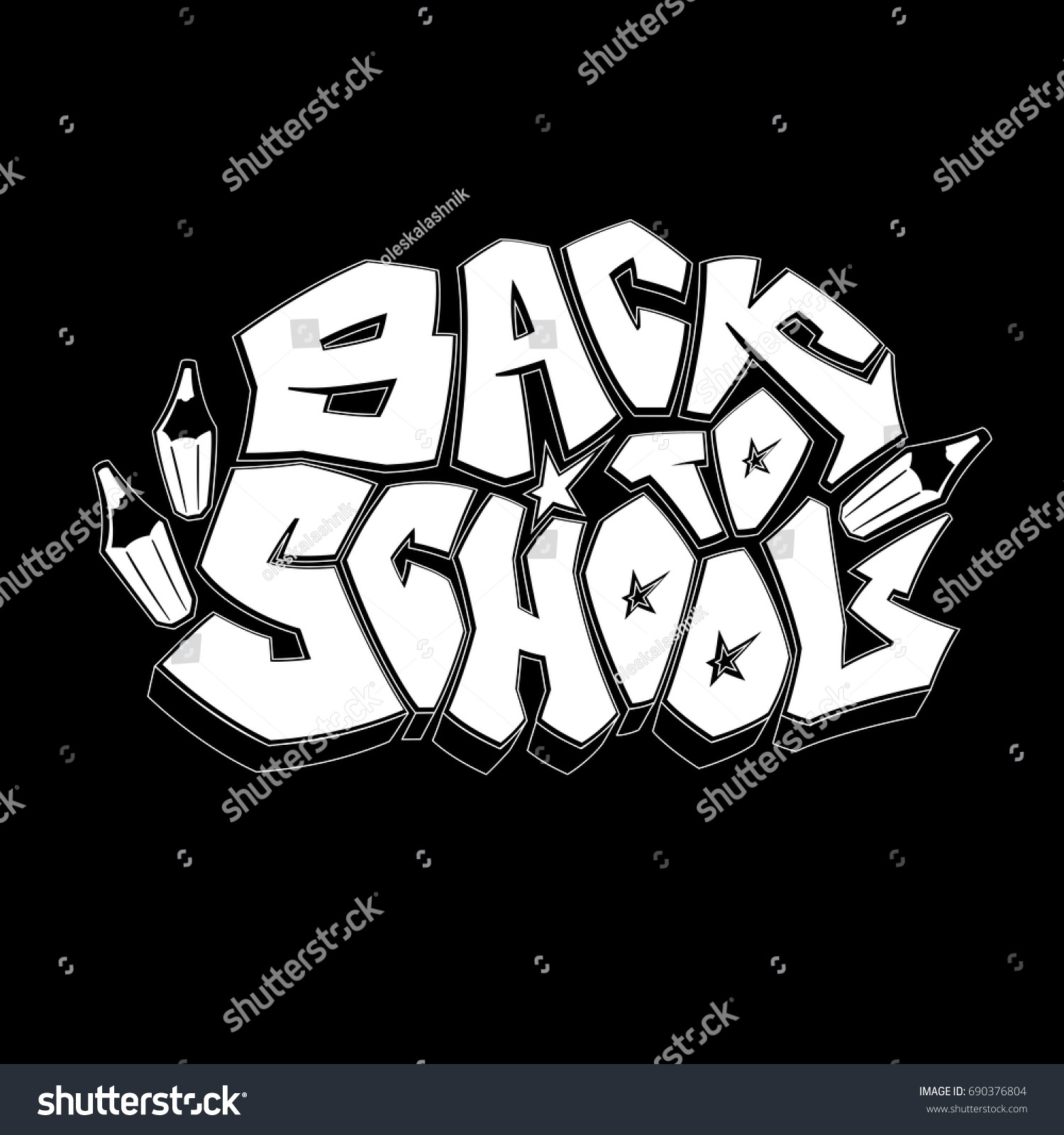 Detail Background Graffiti Hitam Putih Vector Nomer 11