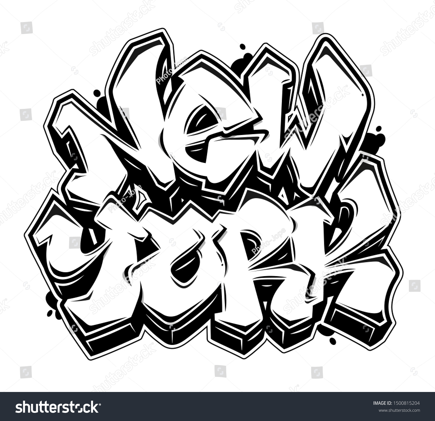 Detail Background Graffiti Hitam Putih Vector Nomer 14