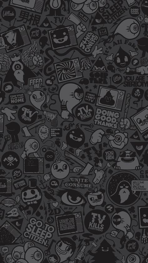 Detail Background Graffiti Hitam Putih Vector Nomer 16