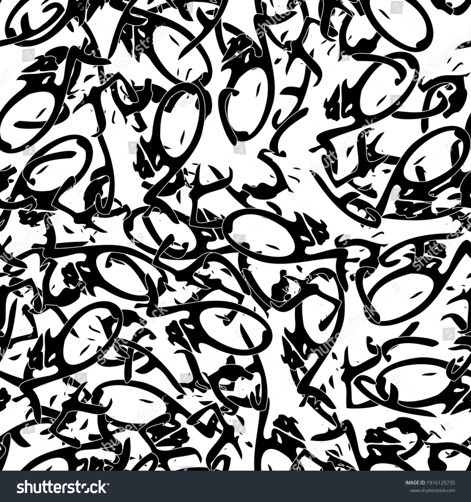 Detail Background Graffiti Hitam Putih Vector Nomer 41