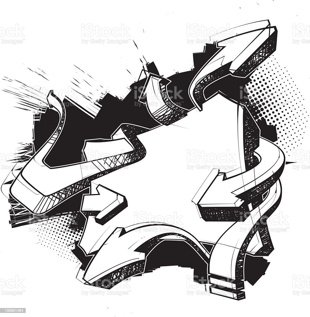 Detail Background Graffiti Hitam Putih Vector Nomer 6
