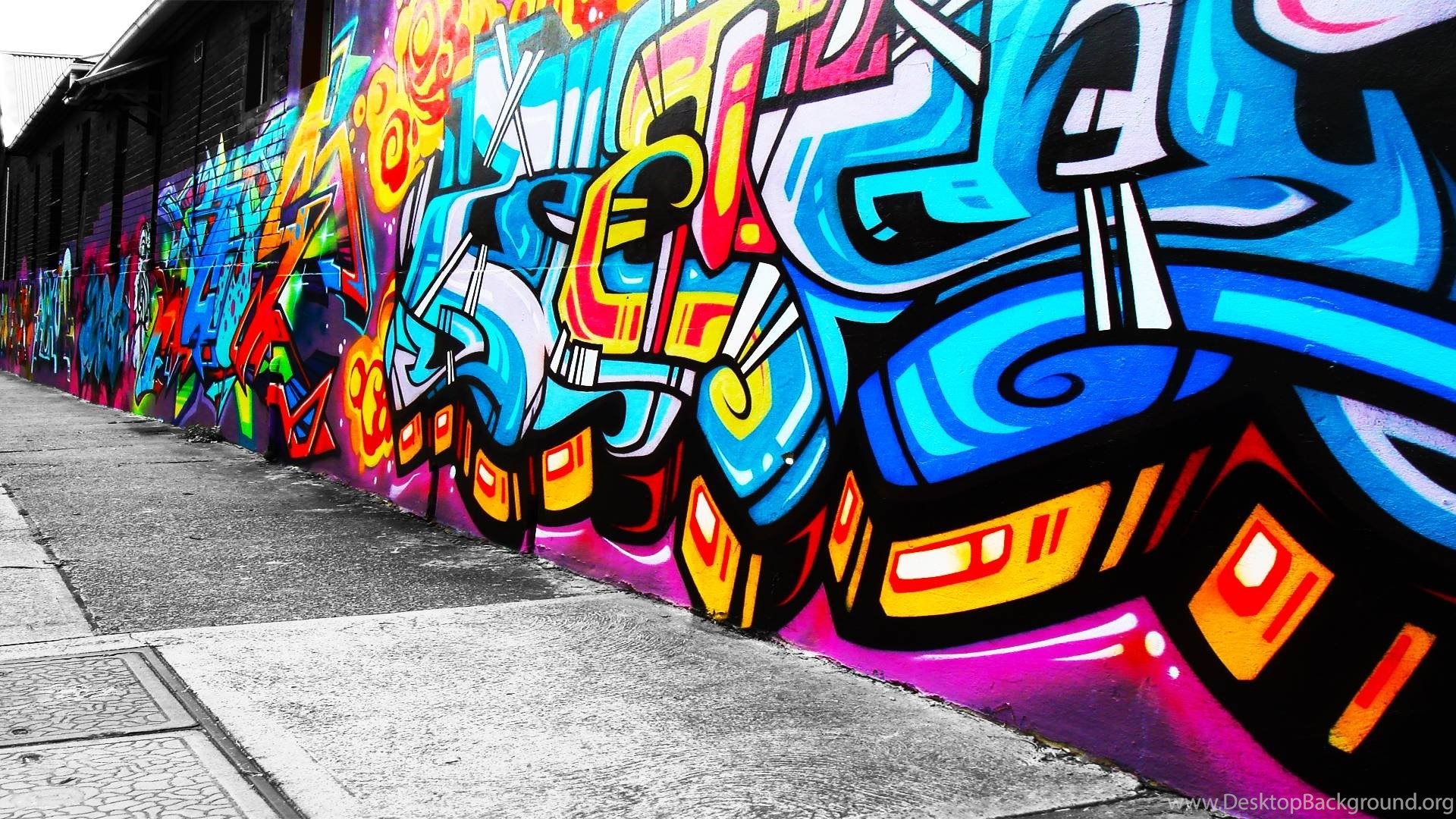 Detail Background Graffiti Home Nomer 40