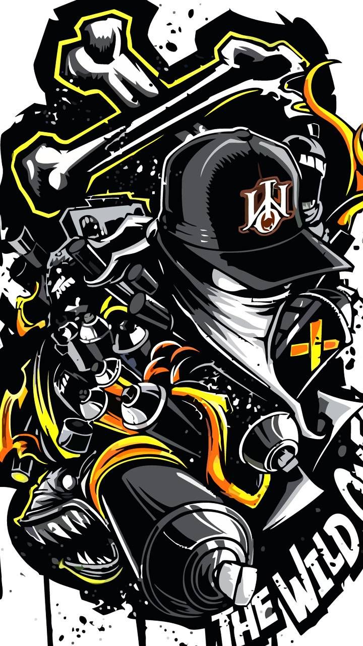 Detail Background Graffiti Suit Nomer 7