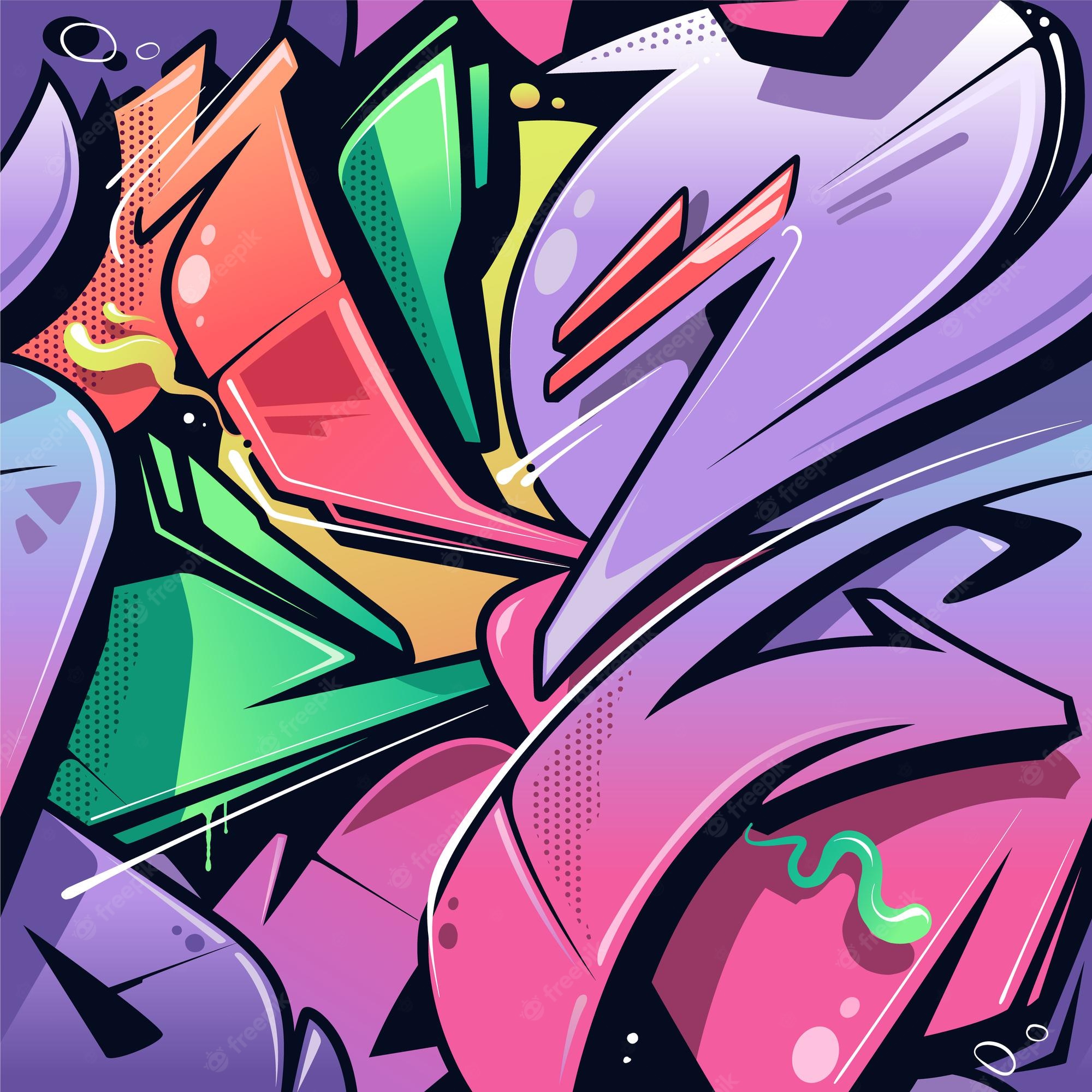 Detail Background Graffiti Vector Nomer 12