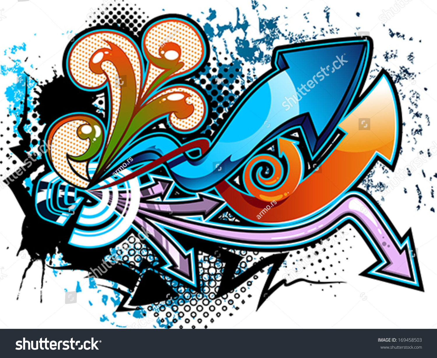 Detail Background Graffiti Vector Nomer 9