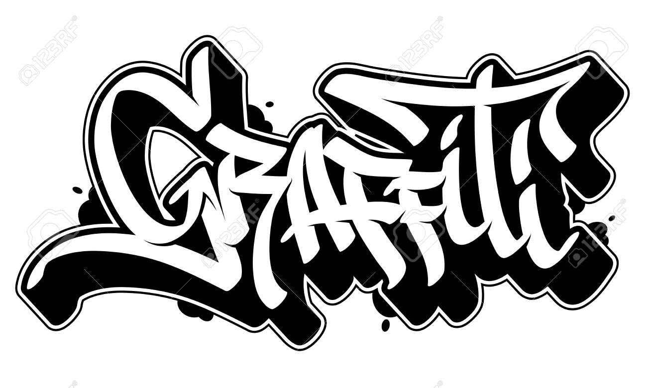 Detail Background Graffiti Vector Black Nomer 12