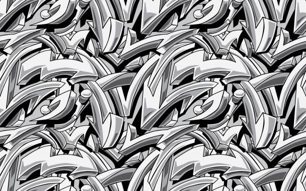 Detail Background Graffiti Vector Black Nomer 25