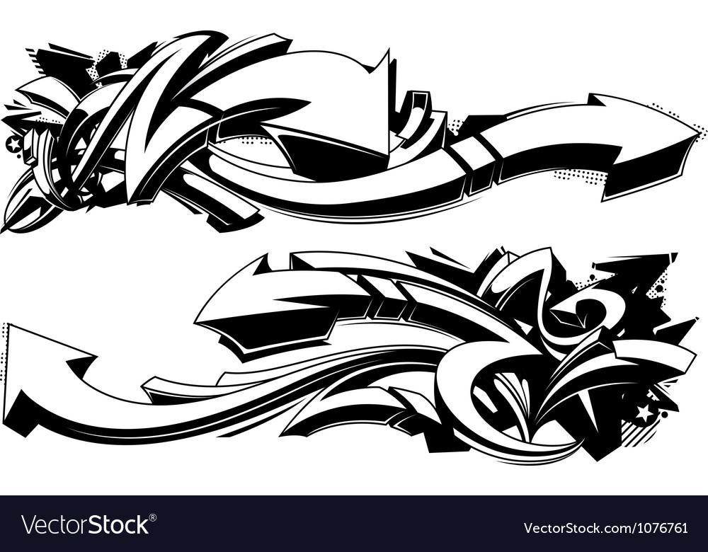 Detail Background Graffiti Vector Black Nomer 9