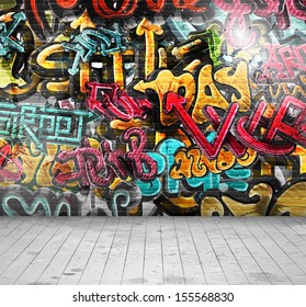 Detail Background Graffiti Wall Nomer 9