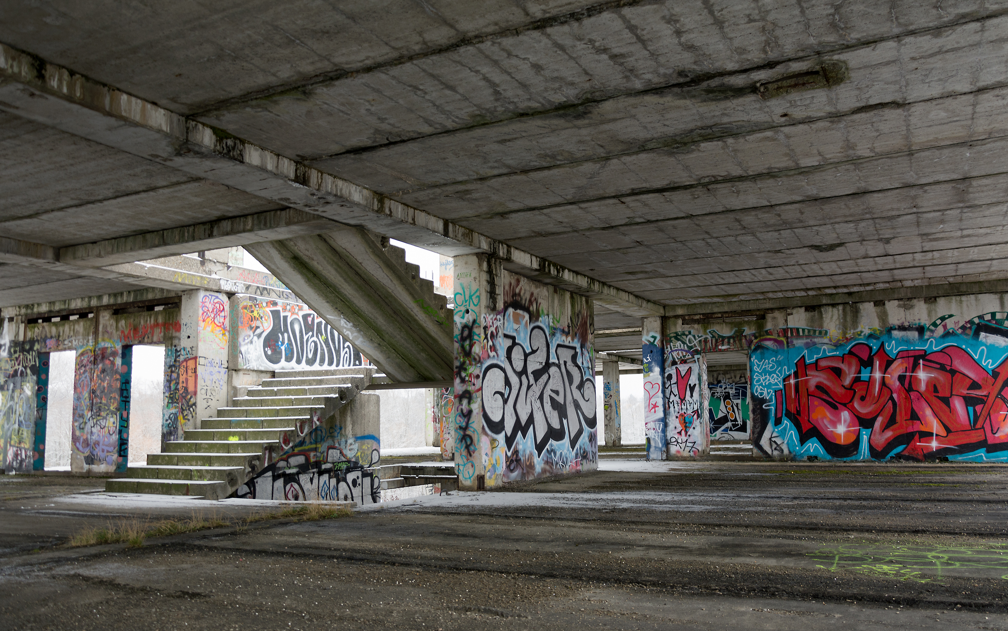 Background Urbex Graffiti - KibrisPDR