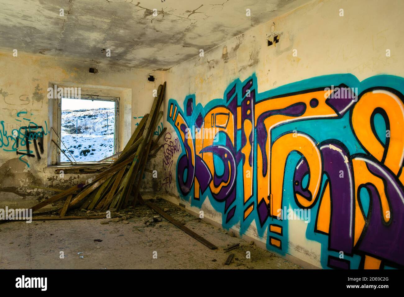 Detail Background Urbex Graffiti Nomer 15