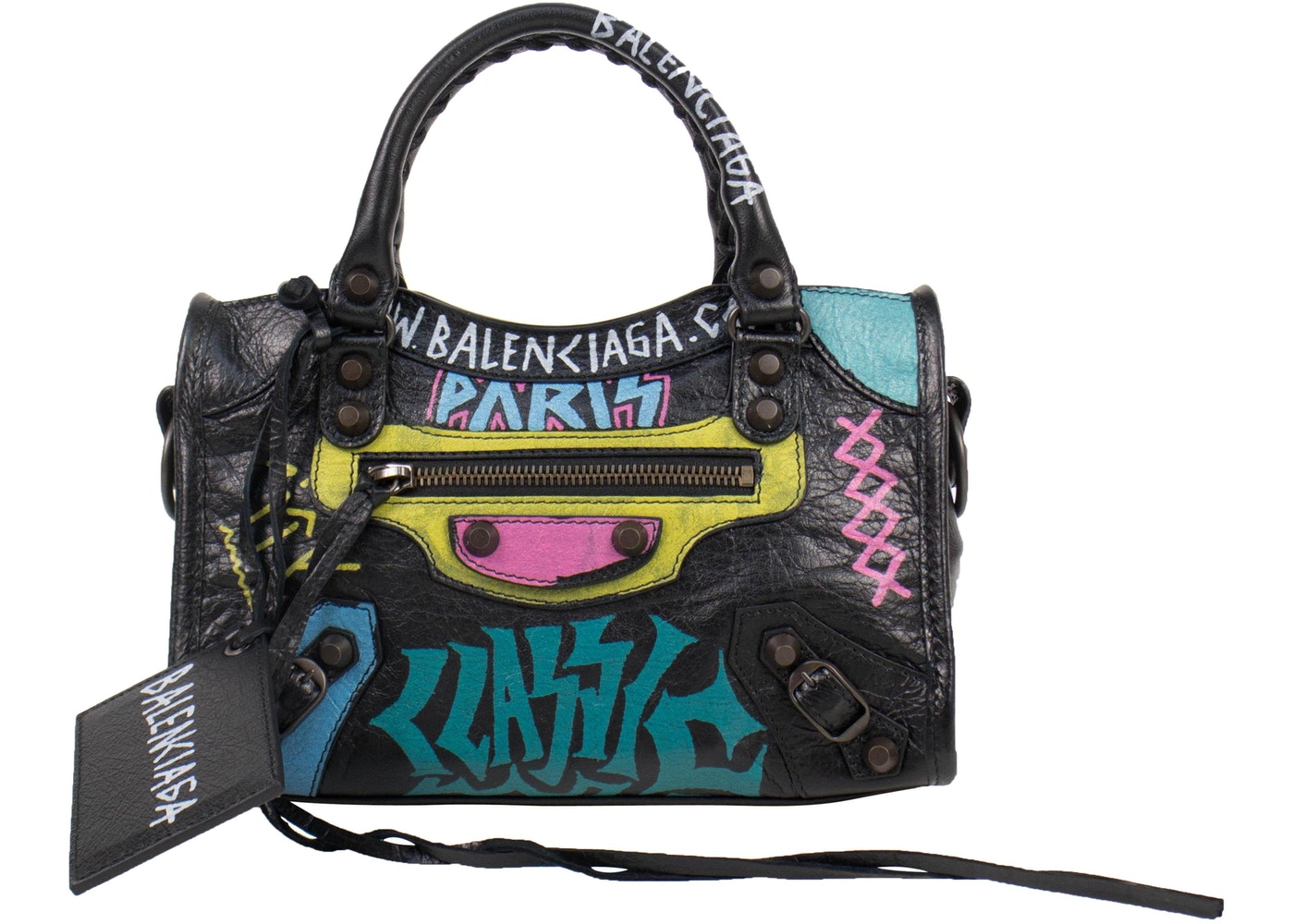 Detail Balenciaga Graffiti Bag Nomer 12