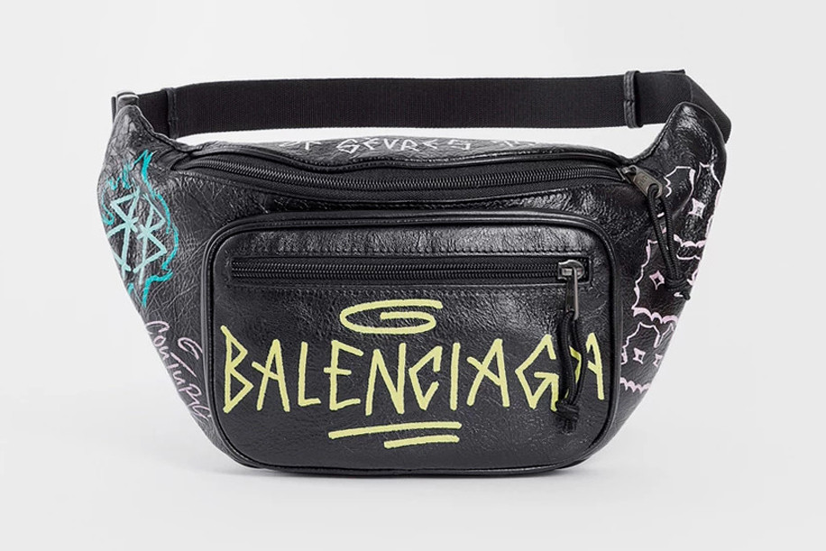Detail Balenciaga Graffiti Bag Gigi Nomer 6