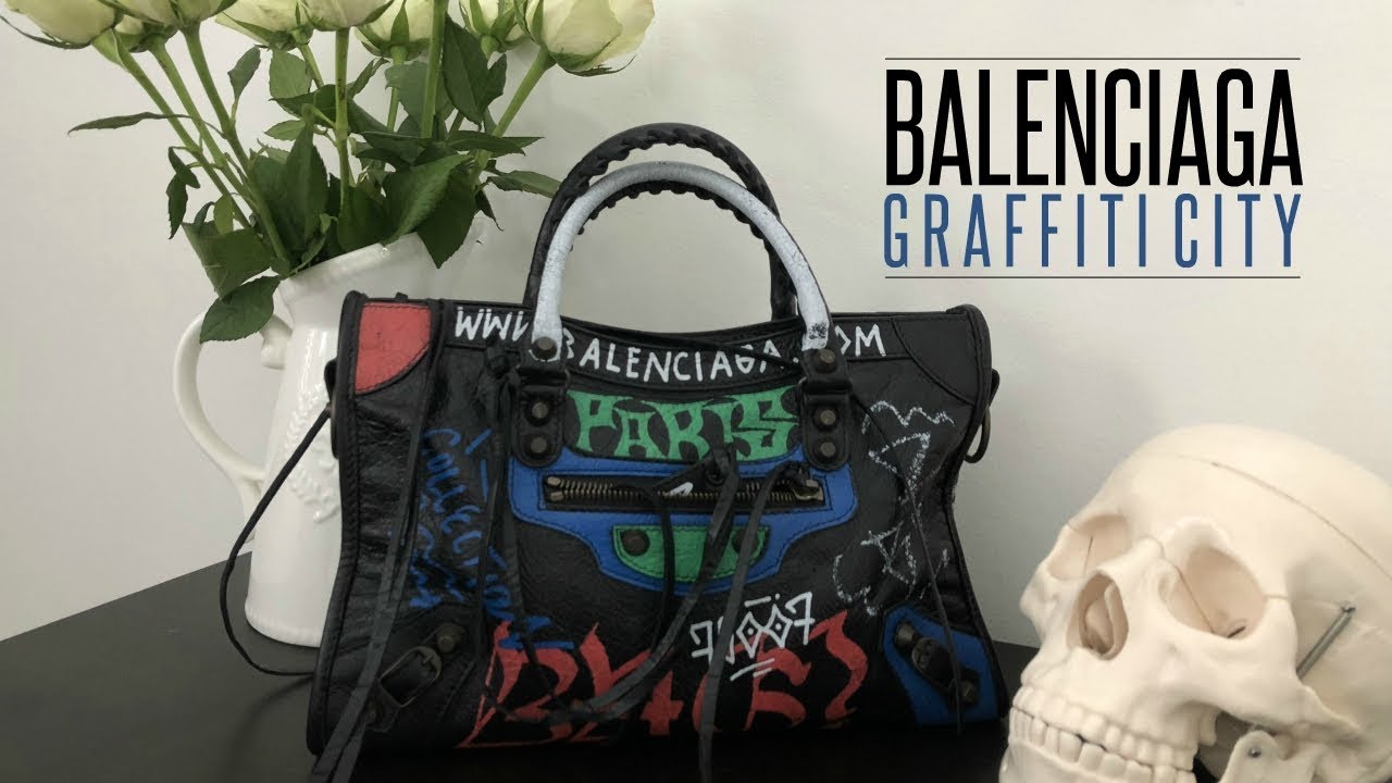 Detail Balenciaga Graffiti Bag Small Nomer 24