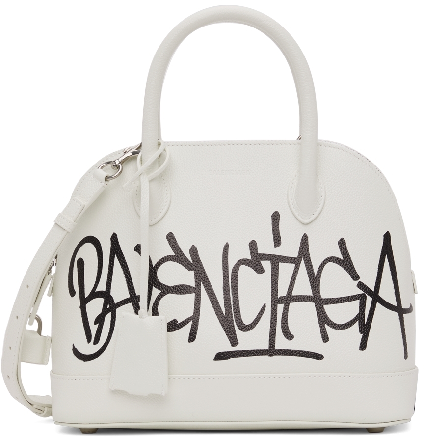 Detail Balenciaga Graffiti Bag White Nomer 23