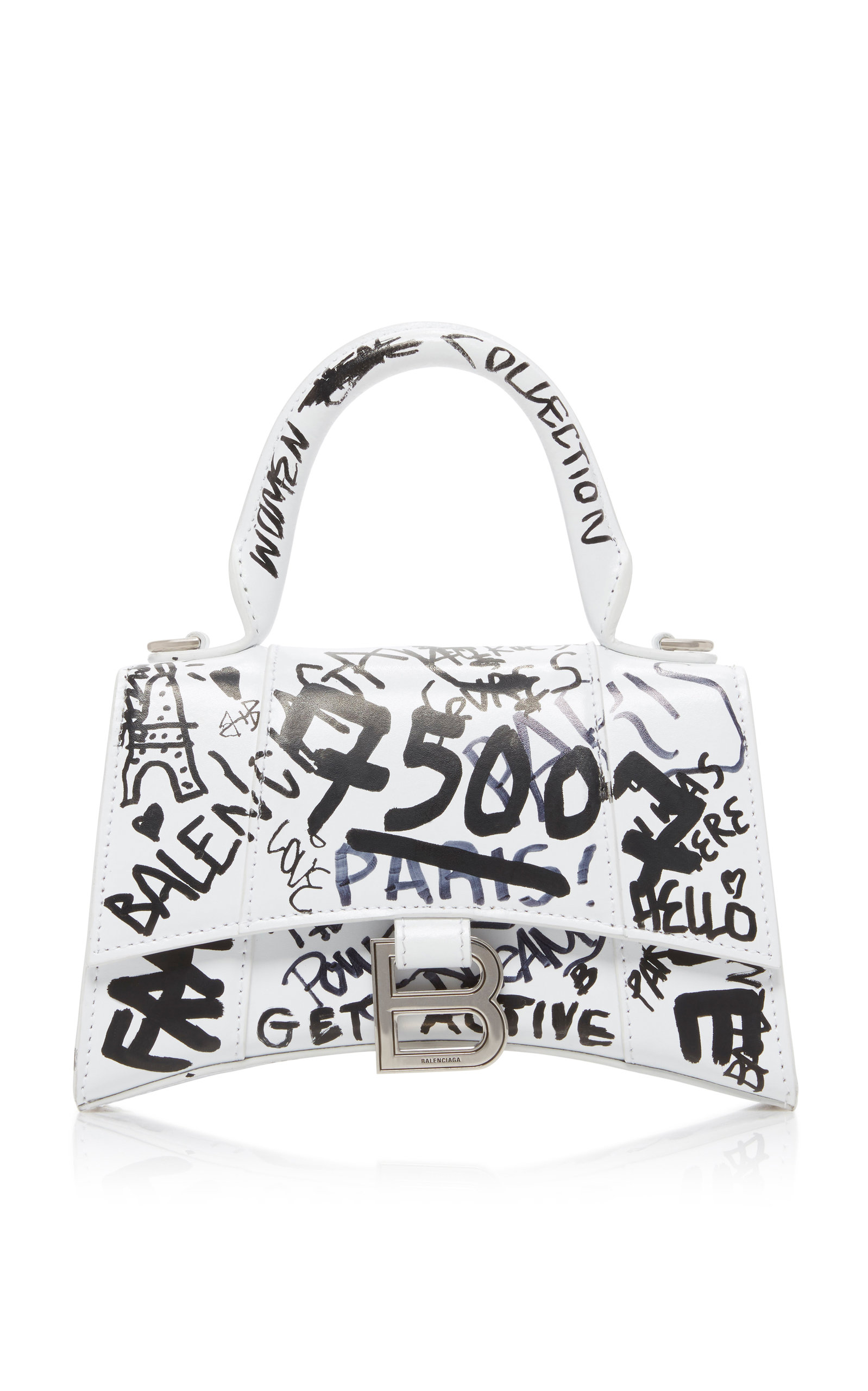 Detail Balenciaga Graffiti Bag White Nomer 54