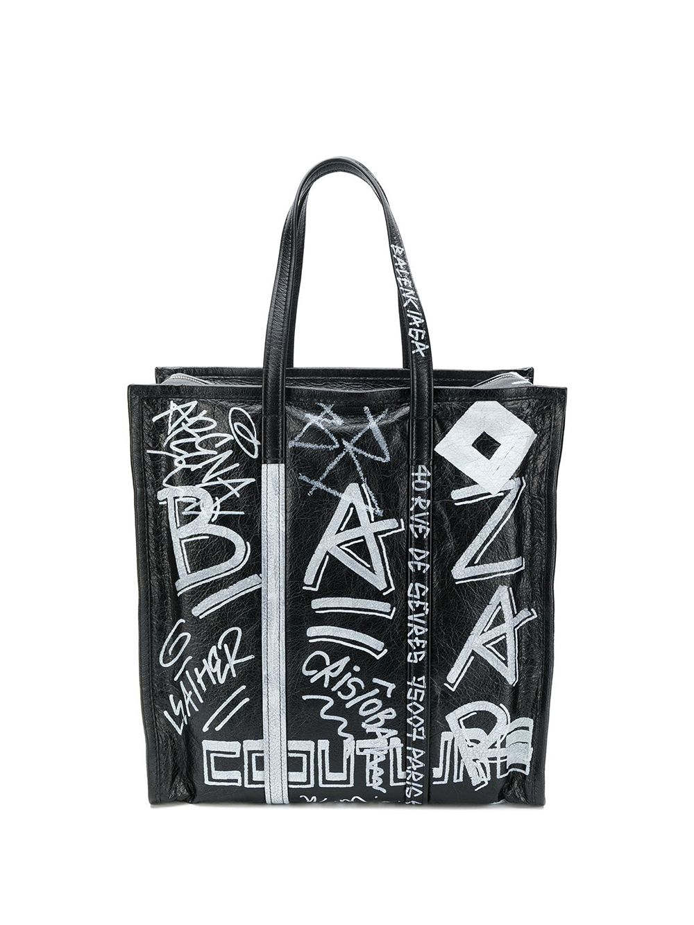 Detail Balenciaga Graffiti Bazar Shopper Xs Nomer 41