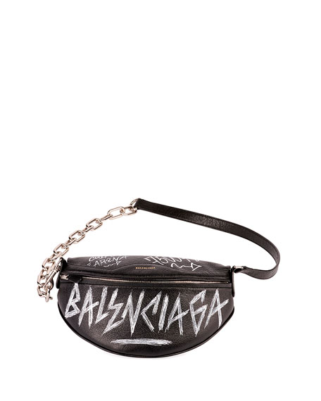 Detail Balenciaga Graffiti Bum Bag Nomer 9