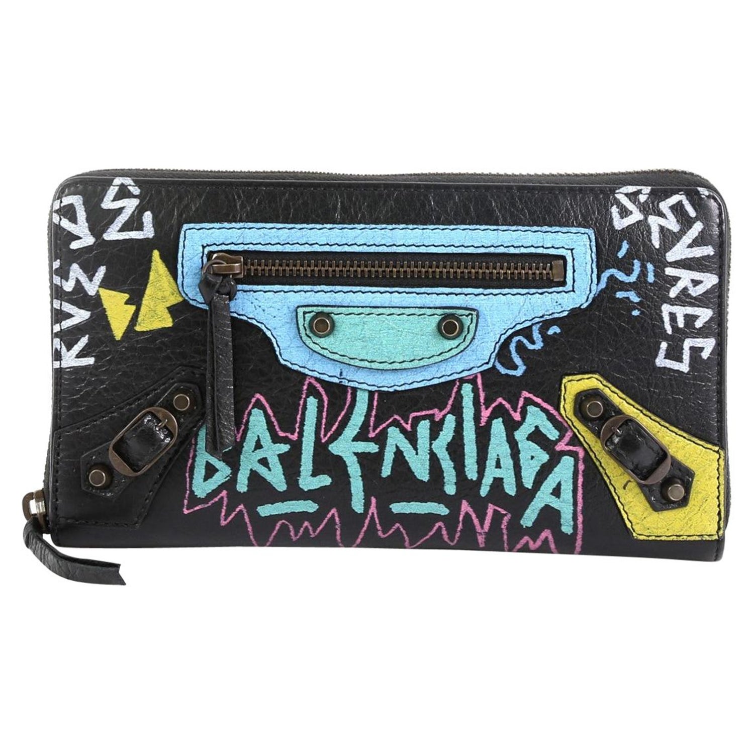 Detail Balenciaga Graffiti Card Holder Nomer 14