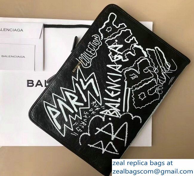 Detail Balenciaga Graffiti Clutch Nomer 42