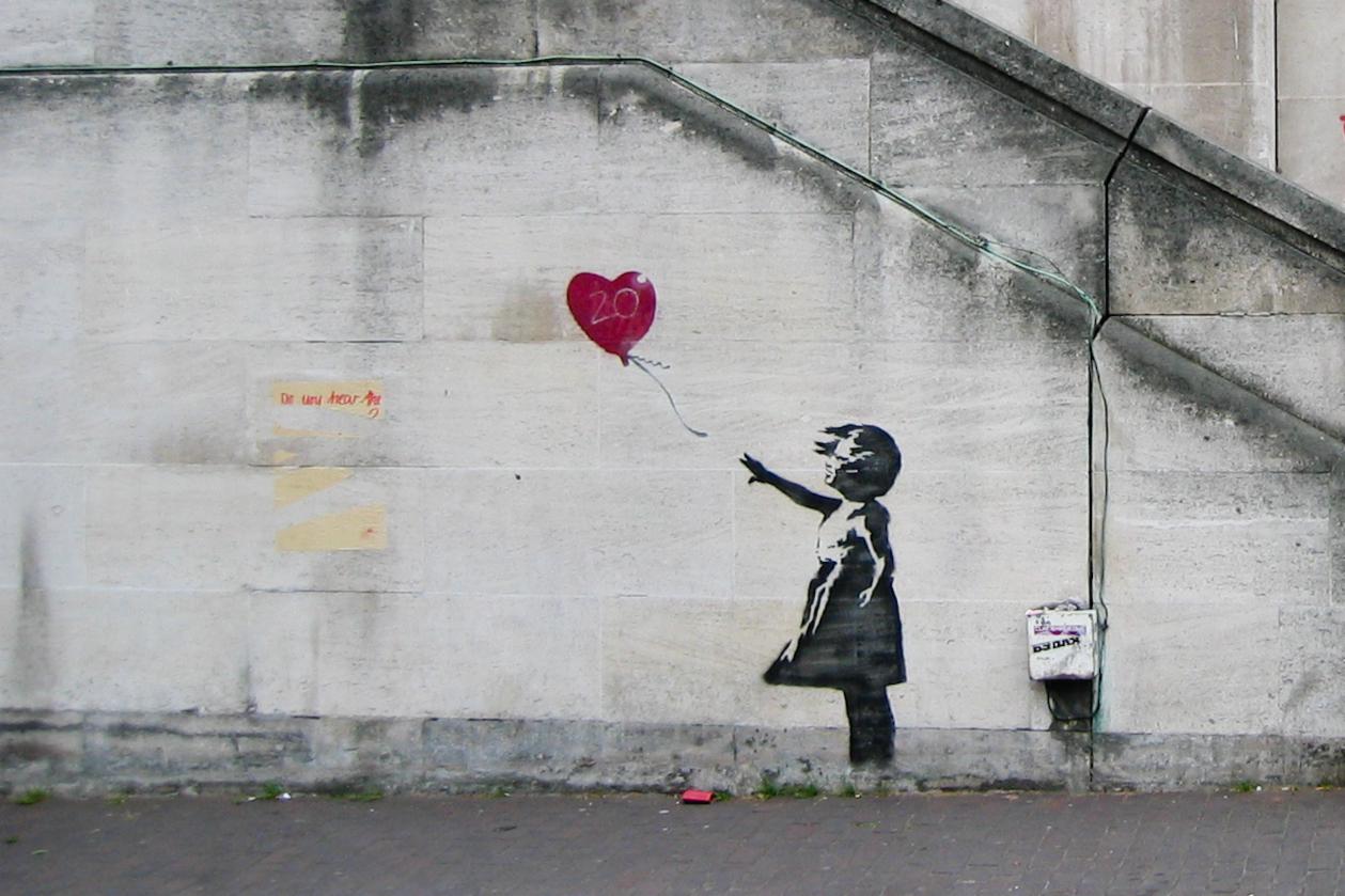 Banksy Graffiti - KibrisPDR