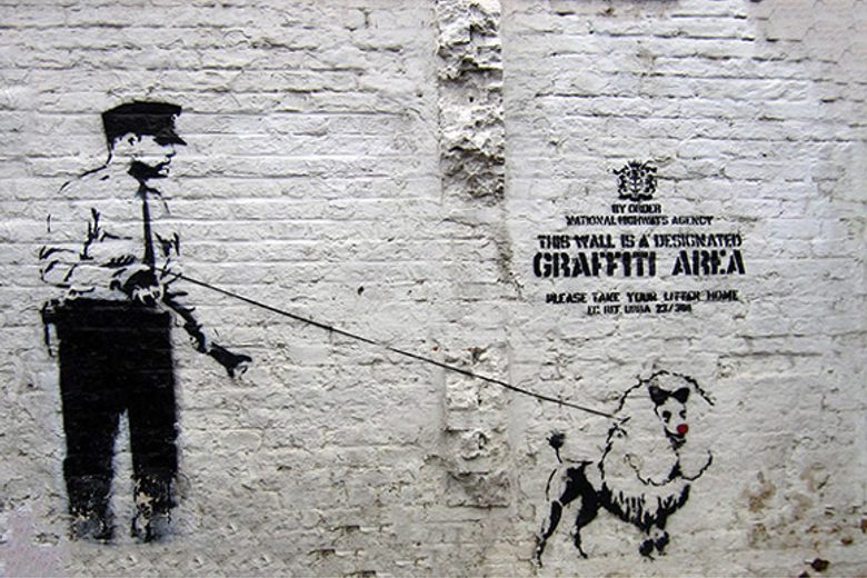 Detail Banksy Graffiti Nomer 21