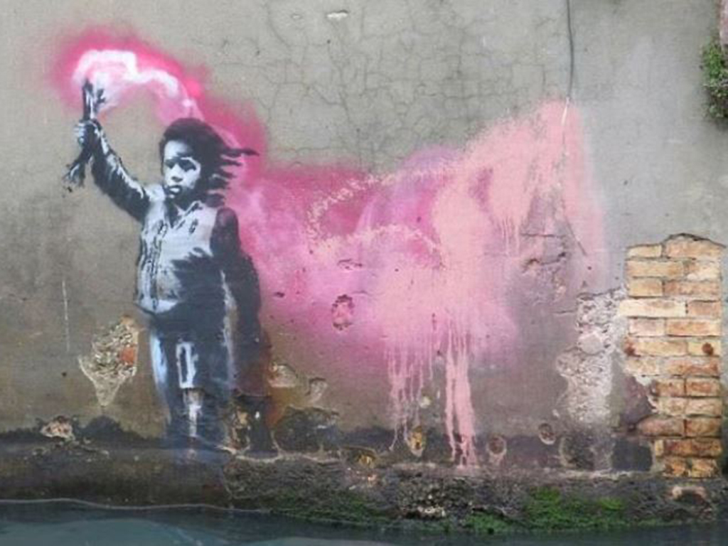 Detail Banksy Graffiti Nomer 35