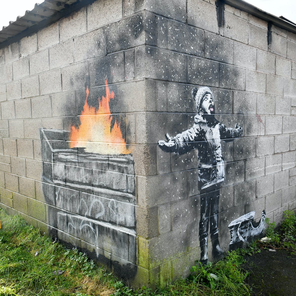 Detail Banksy Graffiti Nomer 6