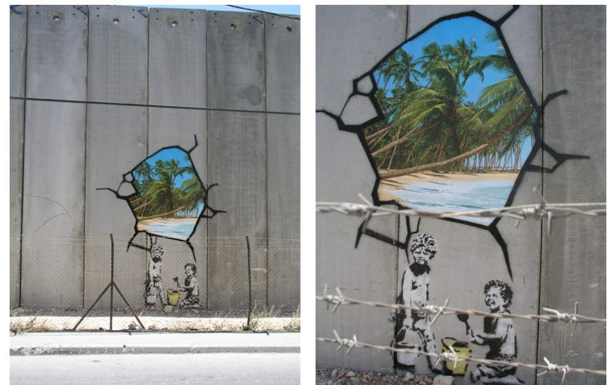 Banksy Graffiti Palestine
