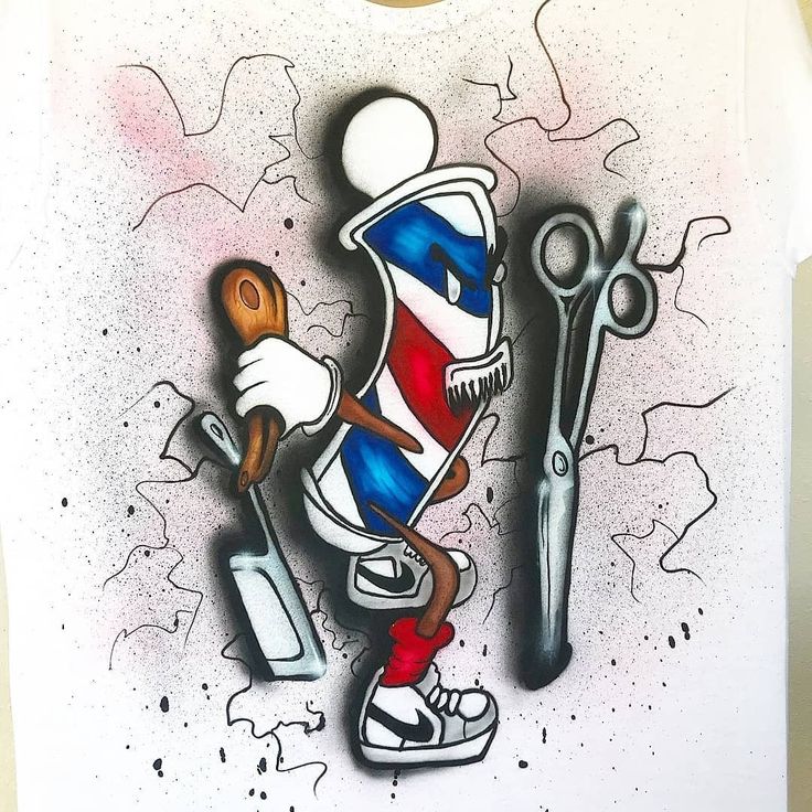 Detail Barber Graffiti Nomer 6