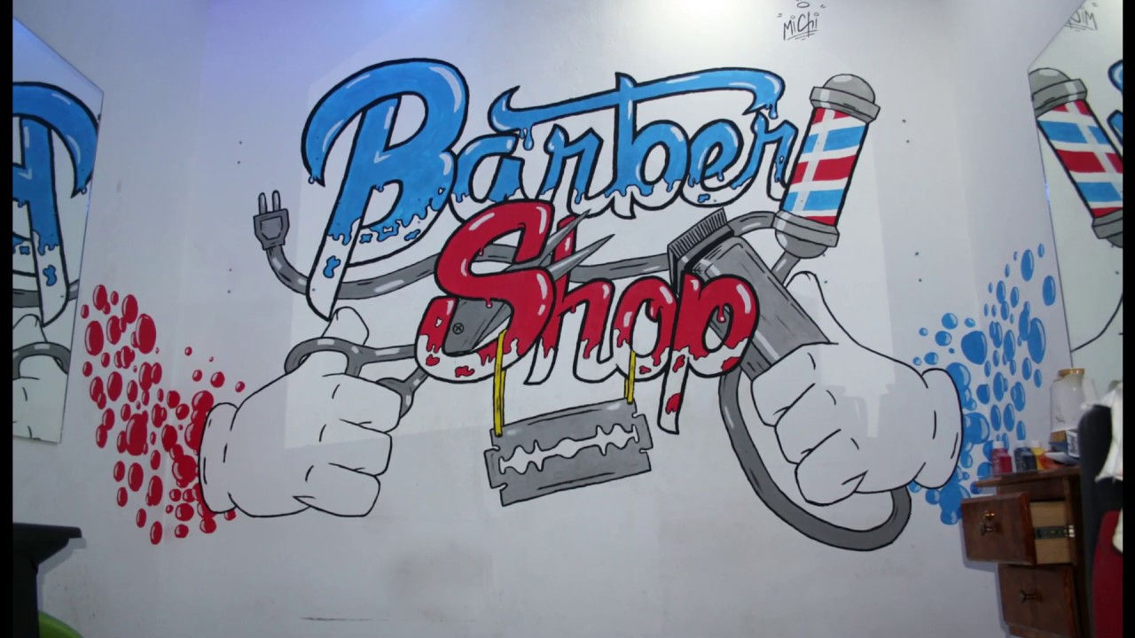 Detail Barber Shop Graffiti Nomer 3