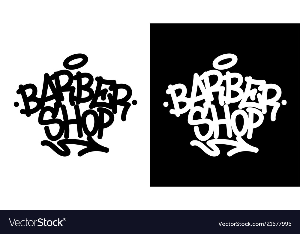 Detail Barber Shop Graffiti Nomer 6