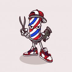 Detail Barber Shop Graffiti Vector Nomer 42