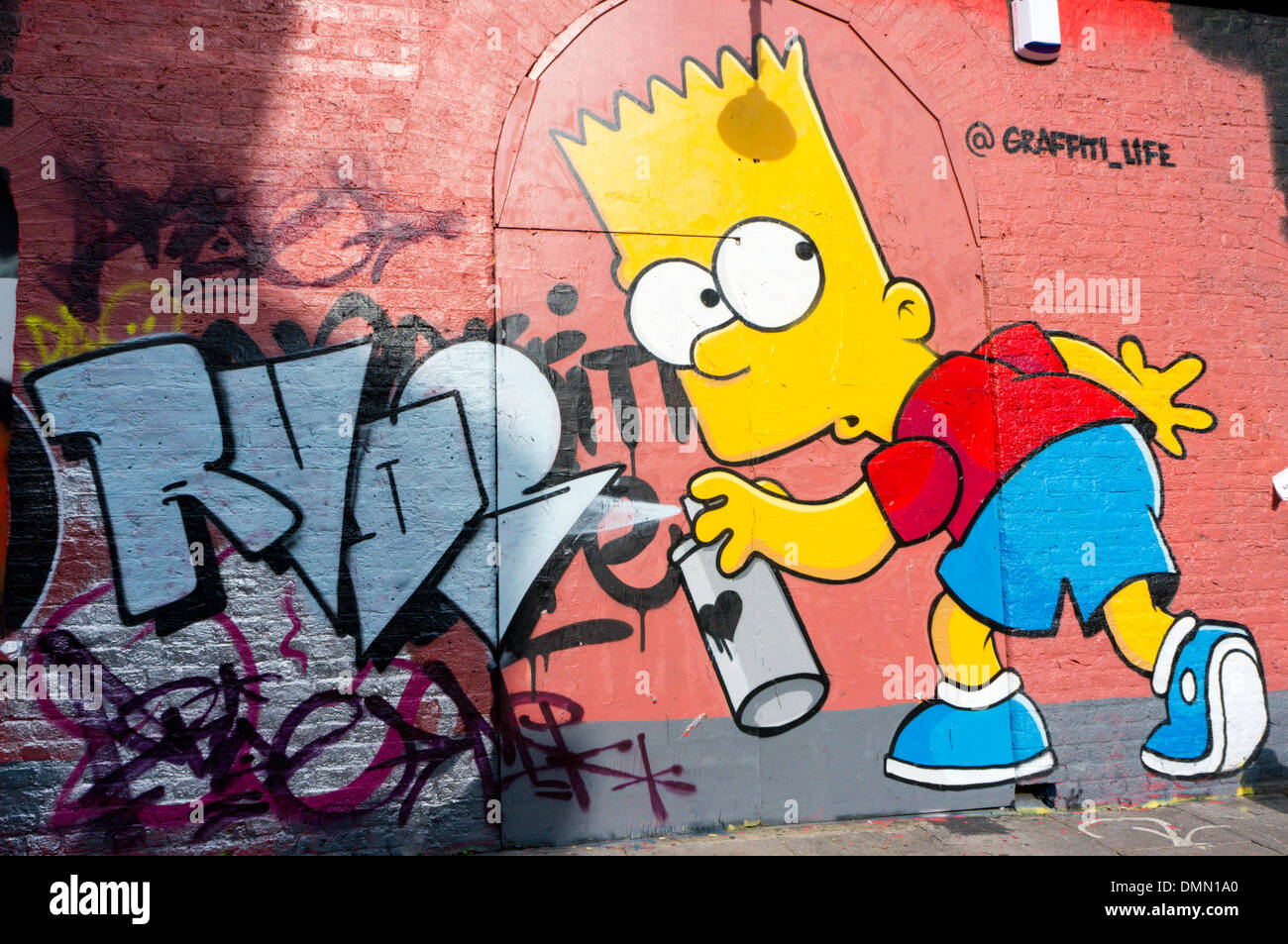 Detail Bart Simpson Graffiti Nomer 3