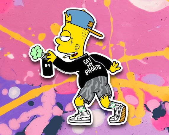 Detail Bart Simpson Graffiti Nomer 7