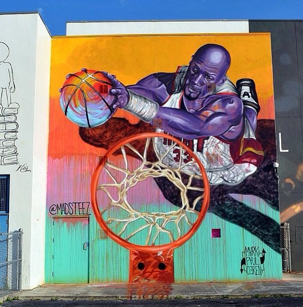 Detail Basketball Graffiti Art Nomer 14